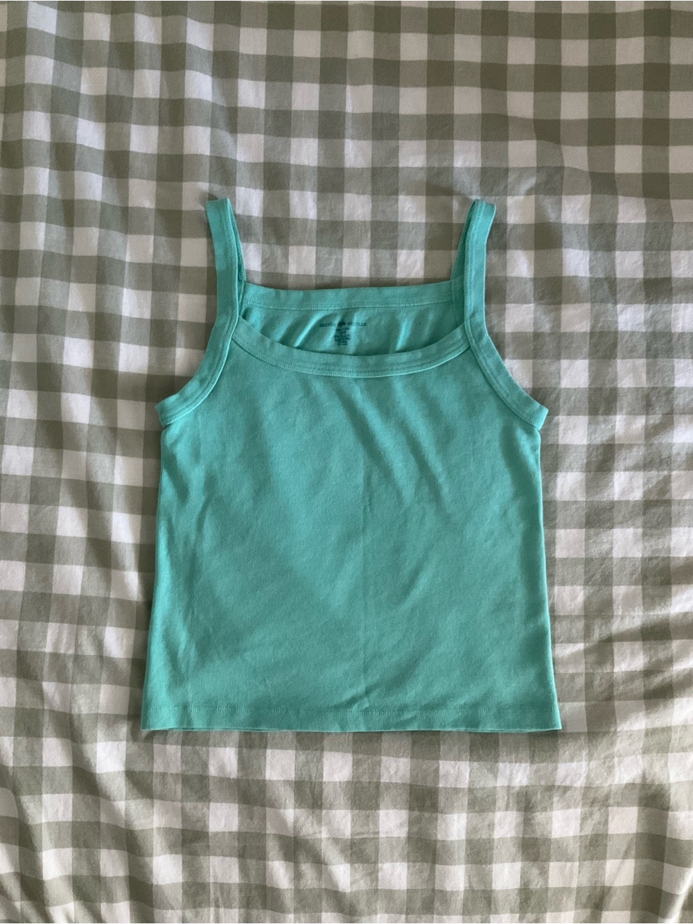 Brandy Melville Teal Belle Tank Top